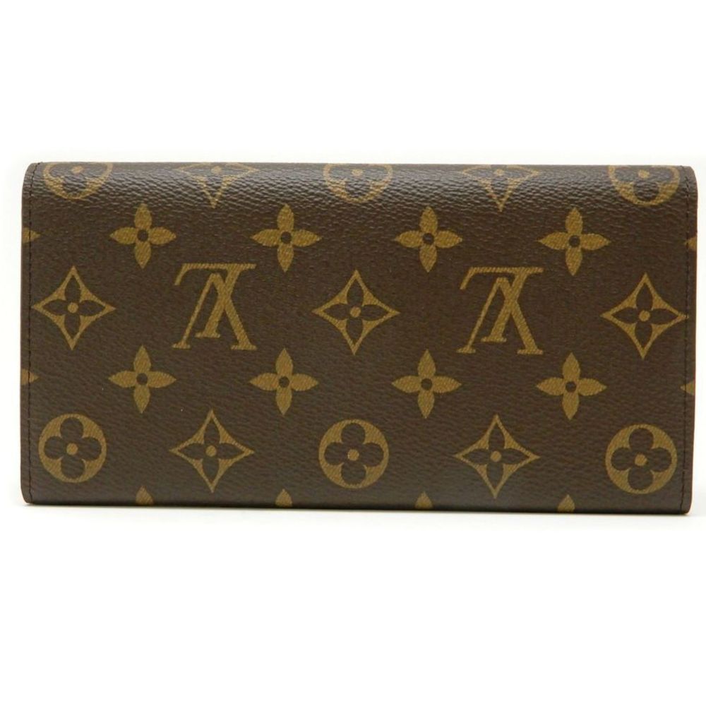 Louis Vuitton Monogram Emily Portefeuille Rose Valerine Wallet